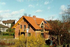 Zimmerei Arbeiten von Weihmann in Bckeburg: Hier Holzarbeiten an einem Haus in Obernkirchen